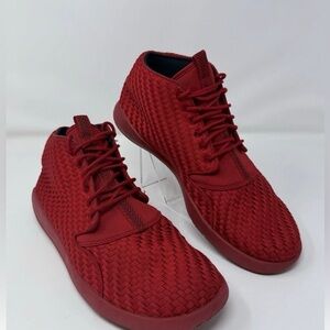Nike Jordan Eclipse Chukka Sneakers Mens 11.5 Red Basketball Gym 2016 881453-601